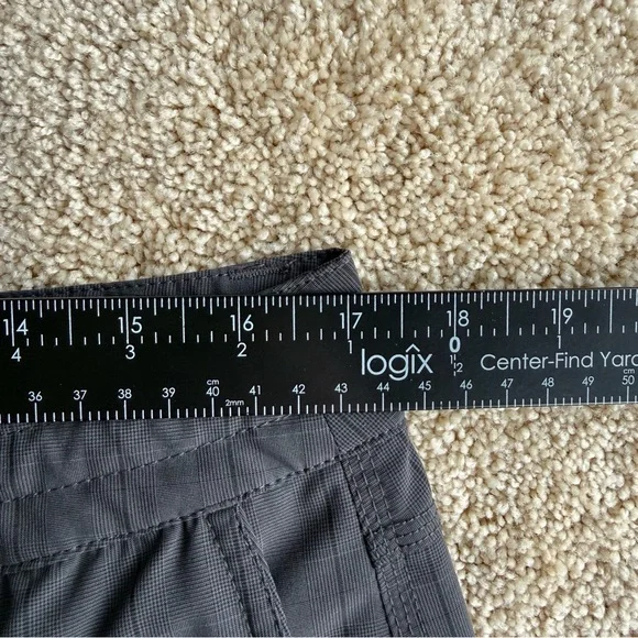 O’Neill Mens Hybrid Shorts Size 34 Gray Plaid Crossover Stretch Casual Surf - Picture 8 of 9